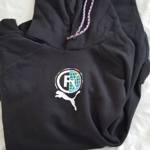 Hoodie black for men - Picture 7 of 8